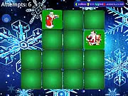 Classic Christmas Match free online memory game with festive cards