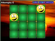 Smiley Match free online memory game matching paired cards