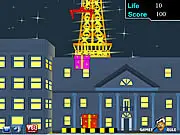 Gift Tower free online stacking game near Eiffel Tower