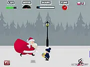 Run Run Santa free online endless running and gift delivery game