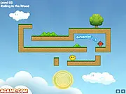 Rolling Hero online game | Play free physics puzzle game with rotating levels at PlayArcadeHub