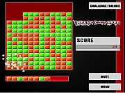 Insane Collapse game screenshot showing stacks of colored blocks rising to the top, free online block puzzle