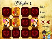 Playing Love Pair free online memory game, matching romantic picture pairs across 15 challenging levels.