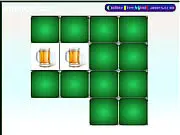 Drinks Match free online memory game showing flipped cards with colorful beverage icons on PlayArcadeHub
