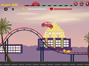 Car Eats Car free online game screenshot, monster truck destroying enemy cars and performing stunts, play demolition derby online.