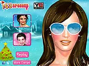 Megan Fox Makeover free online celebrity dress-up and makeup game on PlayArcadeHub