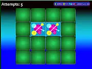 Retro Pairs 2 free online memory game screenshot showing classic matching card pairs on a simple background.