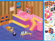 Play Witchs free online decorating game and design a magical witch house with a cauldron