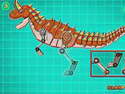 Play Toy War Robot Carnotaurus free online game – Assemble and test your powerful robot dinosaur fighter for the Dino War