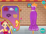 My Party Dress Outfits Refashion game screenshot, fashion design makeover, transforming an old dress into a new party outfit, free online game