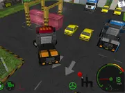 Play Ace Trucker 3D online parking game - 18 wheeler trailer truck parking challenge