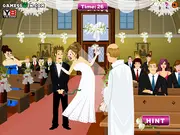 Naughty Wedding free online prank game with bride and funny mischief