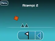 Play Geometry Dash free online game on PlayArcadeHub - Rhythm-based platformer with spikes and jumping