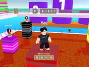 Math Lava Tower Race online game math survival blocks