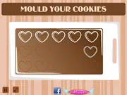 Play free online cooking game Cookies Mania on PlayArcadeHub, showing decorated cookies on a plate