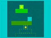 Blocky XMAS free online physics puzzle and magnetic block placement game on PlayArcadeHub
