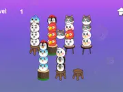 Pet Sort Animal Puzzle game, animal sorting puzzle, cute logic game
