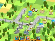 Play Tap Tap Builder game free online, building skyscrapers and managing city services