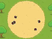 Convergists single-tap strategy game screenshot, matching items and avoiding obstacles, play free online