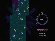 Shredmill game, run-and-jump, technopunk skater, glitching loop