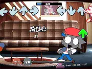 FNF The Grieving of Friday game, creepypasta Friday Night Funkin', rhythm game mod