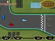 Quick Racer Online free classic arcade car racing game on a track