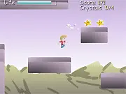 Screenshot from A Hallowe'en Horror, a boy in a spooky ghost dimension, free online adventure game