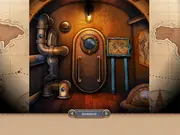 Screenshot of 100 Doors Around the World showing a puzzle and a door with a global theme, a free online escape game