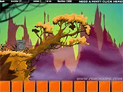 Screenshot of Heart of Tota, an adventurer exploring a mysterious island, free point and click online game