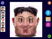 Kim Jong Un Funny Face Editor free online parody game, political humor, funny face distortion app