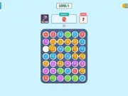 Screenshot of Stack Up puzzle game featuring colorful blocks and stacks being matched and linked together, play free online.