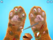 Kind Shelter: Animal Care and Treatment free online game, ASMR pet styling simulation, treating a cute stray cat