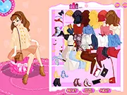 Play Touring in Rome online free dress-up game, Italian fashion and accessories, elegant girl styling for Rome vacation