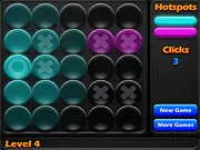 Hotspot game screenshot, play free online visual puzzle game, find the hot spot, observation challenge game, PlayArcadeHub
