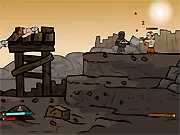 Borderlands Flash free online sidescroller and shooter game on PlayArcadeHub