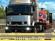 Free online game thumbnail for Renault Trucks Hidden Letters hidden object game