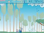 Kingdom in the Clouds free online defense game using cloud powers