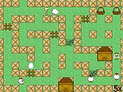 Play Happy Hen House free online arcade game, help Ahmed gather eggs and kick chickens into baskets