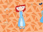 Marie Flynn Dressup Free Online Game – Style the daughter of Phineas and Isabella on PlayArcadeHub