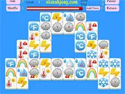Play Weather Links free online, connect matching weather tiles puzzle game, Mahjong Connect style