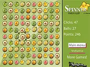 Play Spinner: Melon Rush online, free match-3 puzzle game with spinning balls and four game modes