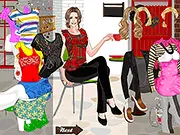 Play Cafe Coffee Dressup online free game, stylish fashion and outfit selection for coffee date on PlayArcadeHub