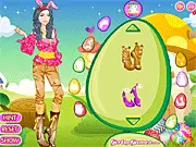 Beauty Easter Girl dress up game free online