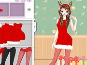 Holiday Hair Accessories free online dress up game, play free holiday fashion, festive hair accessories game