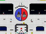 Space Station Showdown free online game screenshot – 2 player fast-paced space combat