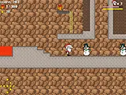 Play Super Santa and the Christmas Minions free online, Christmas platformer game, Santa Claus saves gifts on PlayArcadeHub