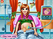 Princess Anna Maternity Doctor Care - Free Online Delivery and Newborn Game