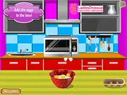 Play Banana Cream Cheese Cake Cooking game online free delicious dessert recipe