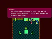 Oíche Mhaith sad emotional story game online, cute girl character, melancholic indie game