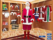 Fashionable Christmas holiday dress-up game image with a variety of stylish outfits and accessories